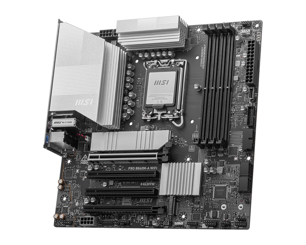 Материнська плата MSI Pro B860M-A WiFi Socket 1851 - зображення 1