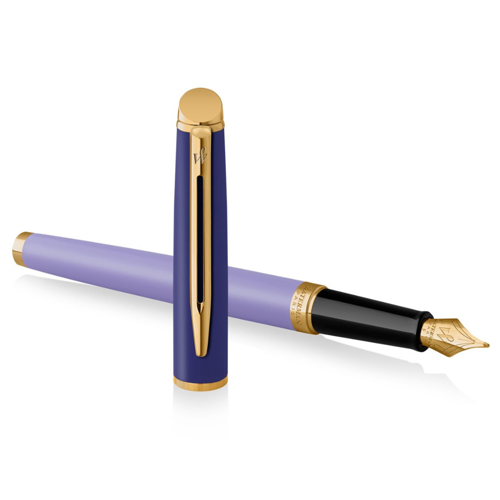 Ручка пір'яна Waterman HEMISPHERE Colour Blocking Purple GT  FP F (12 580) - зображення 3