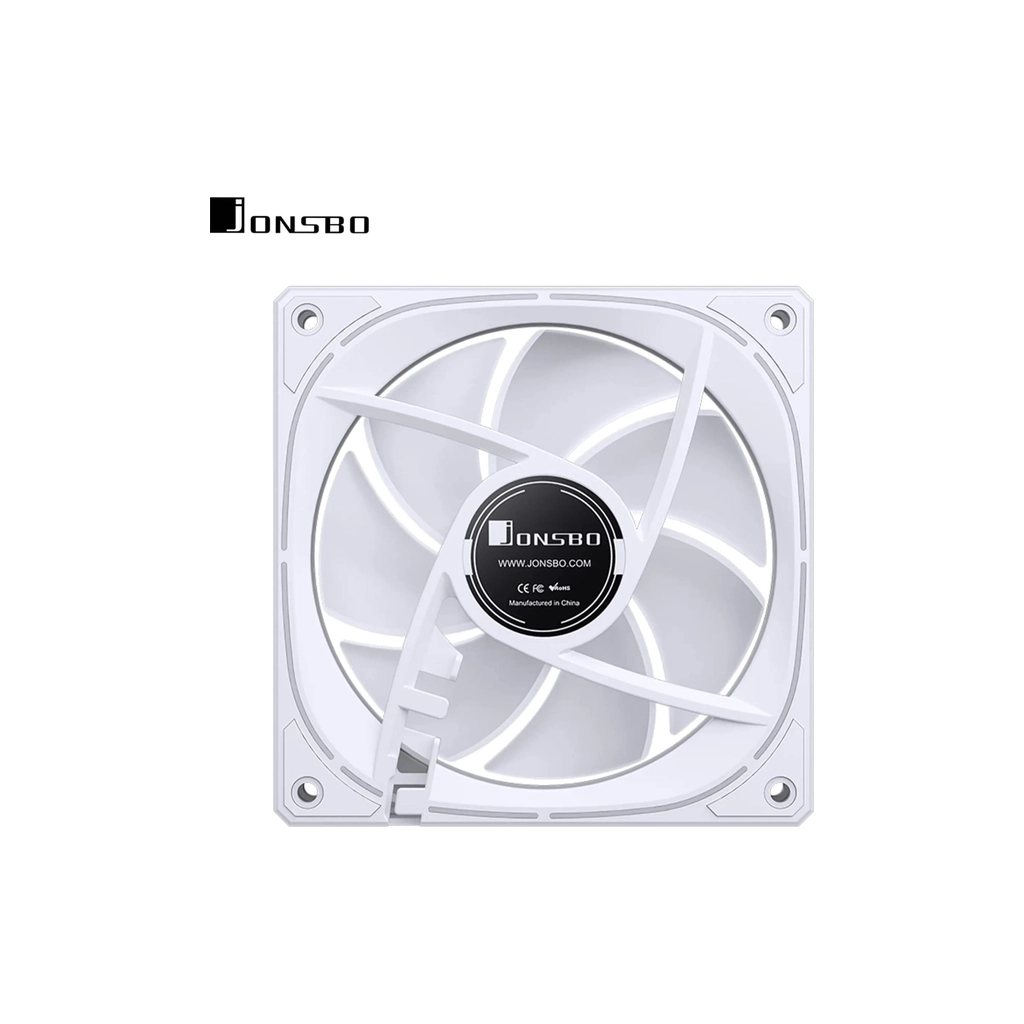 Кулер до корпусу JONSBO FR-505W ARGB White - зображення 5