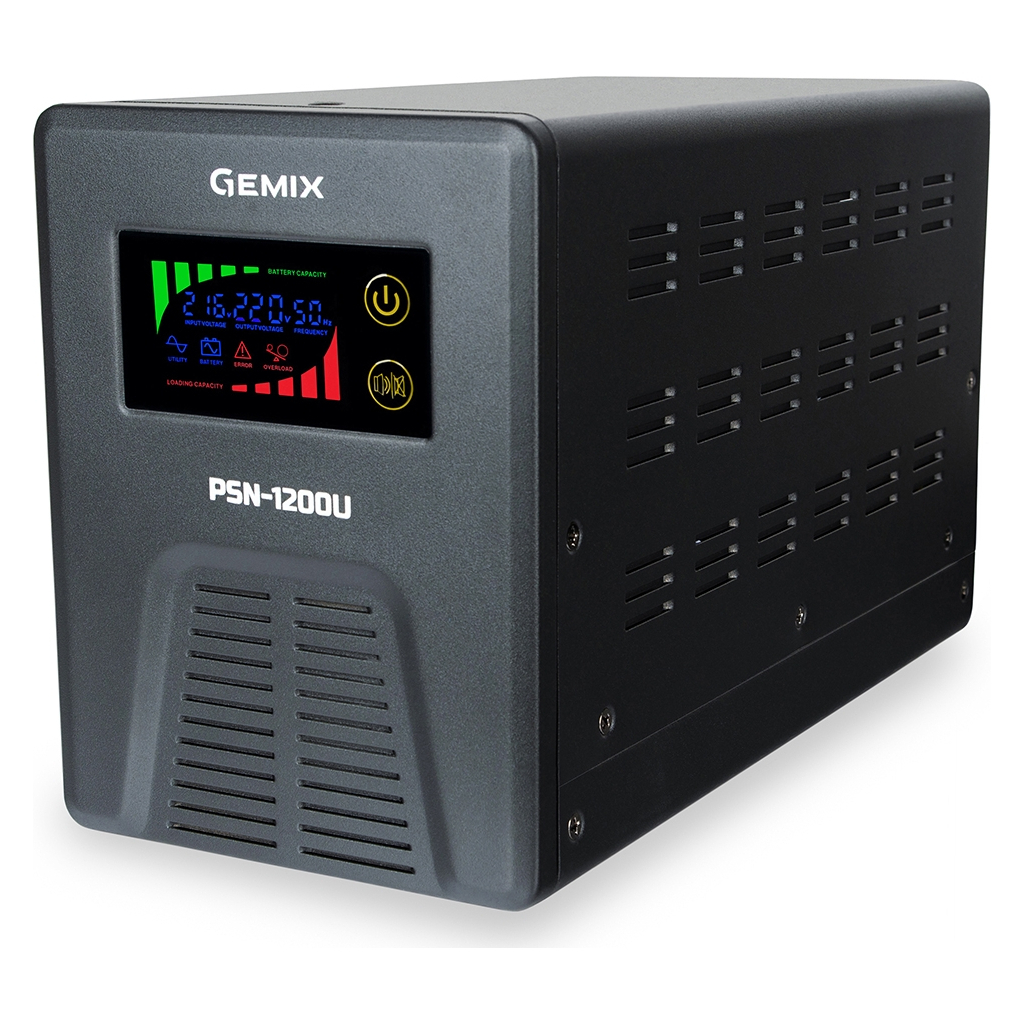 Пристрій безперебійного живлення Gemix PSN-1200U (PSN1200U) - зображення 1