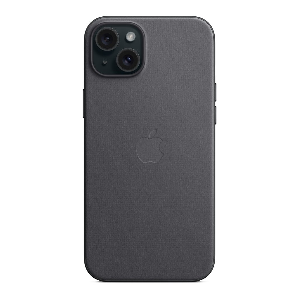 Чохол до мобільного телефона Apple iPhone 15 Plus FineWoven Case with MagSafe Black (MT423ZM/A) - зображення 5