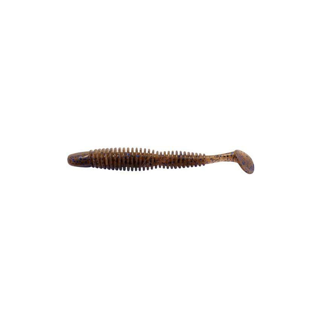 Силікон рибальський Reins Bubbring Shad 4" 020 Yoshinobori Blue SP 8шт (1552.03.85) - зображення 1