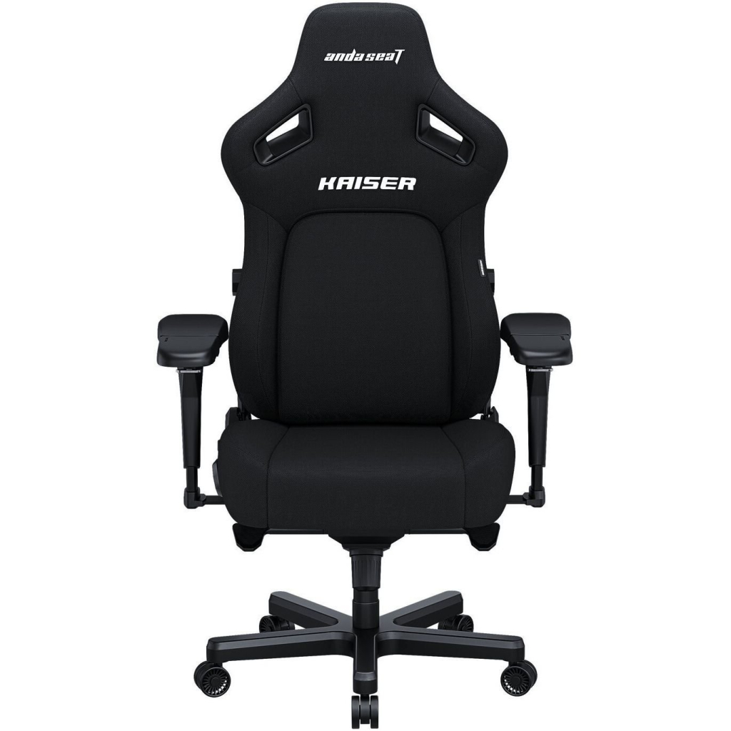 Крісло ігрове Anda Seat Kaiser 4 Fabric Size L Black (AD12YDDC-L-20-B-CF) - зображення 2