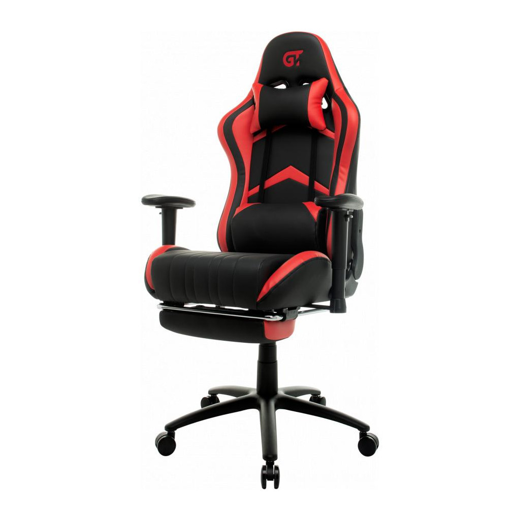 Крісло ігрове GT Racer X-2534-F Black/Red - зображення 3