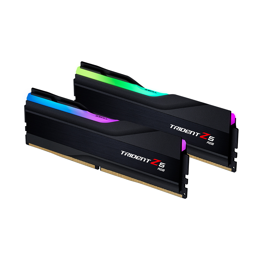 Модуль пам'яті для комп'ютера DDR5 48GB (2x24GB) 6400 MHz Trident Z5 RGB Black G.Skill (F5-6400J3239F24GX2-TZ5RK) - зображення 3