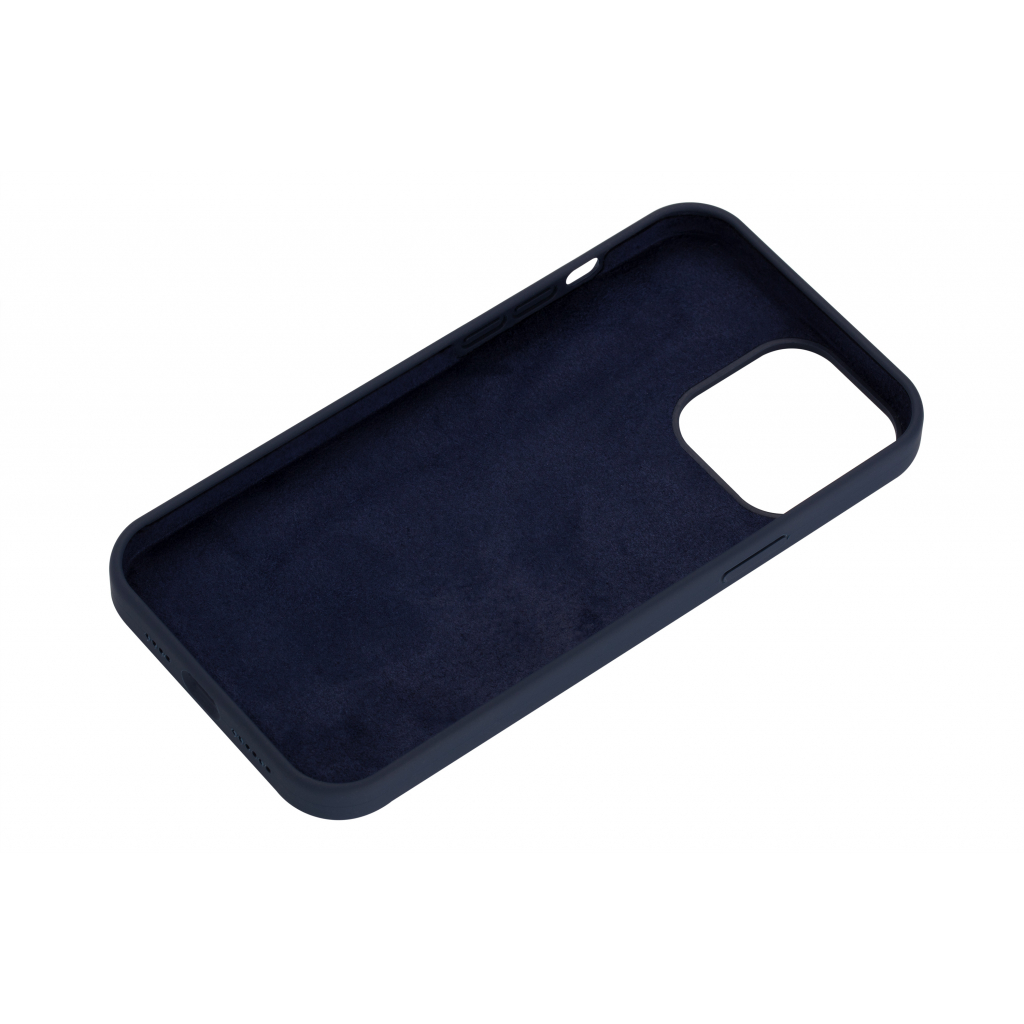 Чохол до мобільного телефона 2E Basic Apple iPhone 13 Pro Max , Liquid Silicone, Midnight Bl (2E-IPH-13PRM-OCLS-MB) - зображення 3