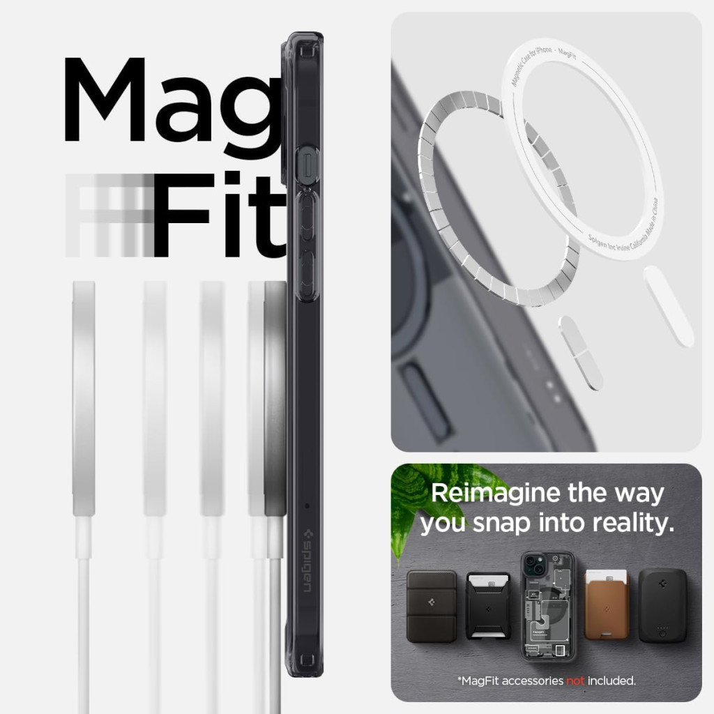 Чохол до мобільного телефона Spigen Apple iPhone 15 Ultra Hybrid MagFit Zero One (ACS06806) - изображение 8