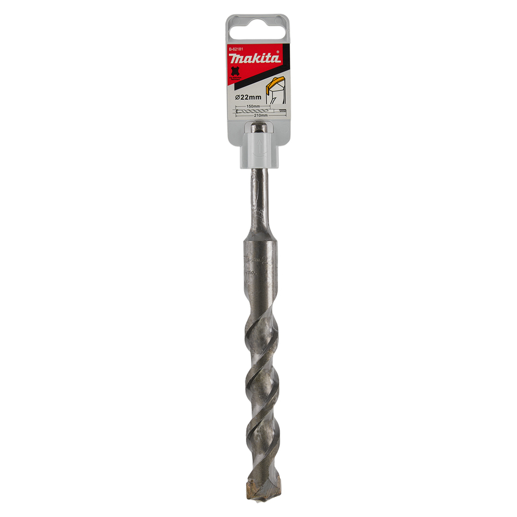 Бур Makita SDS-PLUS з центруванням 22x210 мм (B-62181) - зображення 1