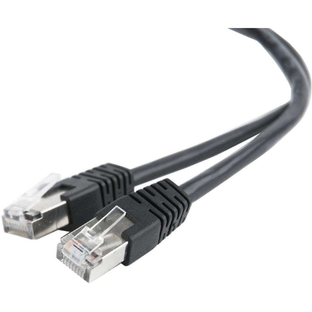 Патч-корд 2м FTP cat 5е Cablexpert (PP22-2M/BK) - зображення 1
