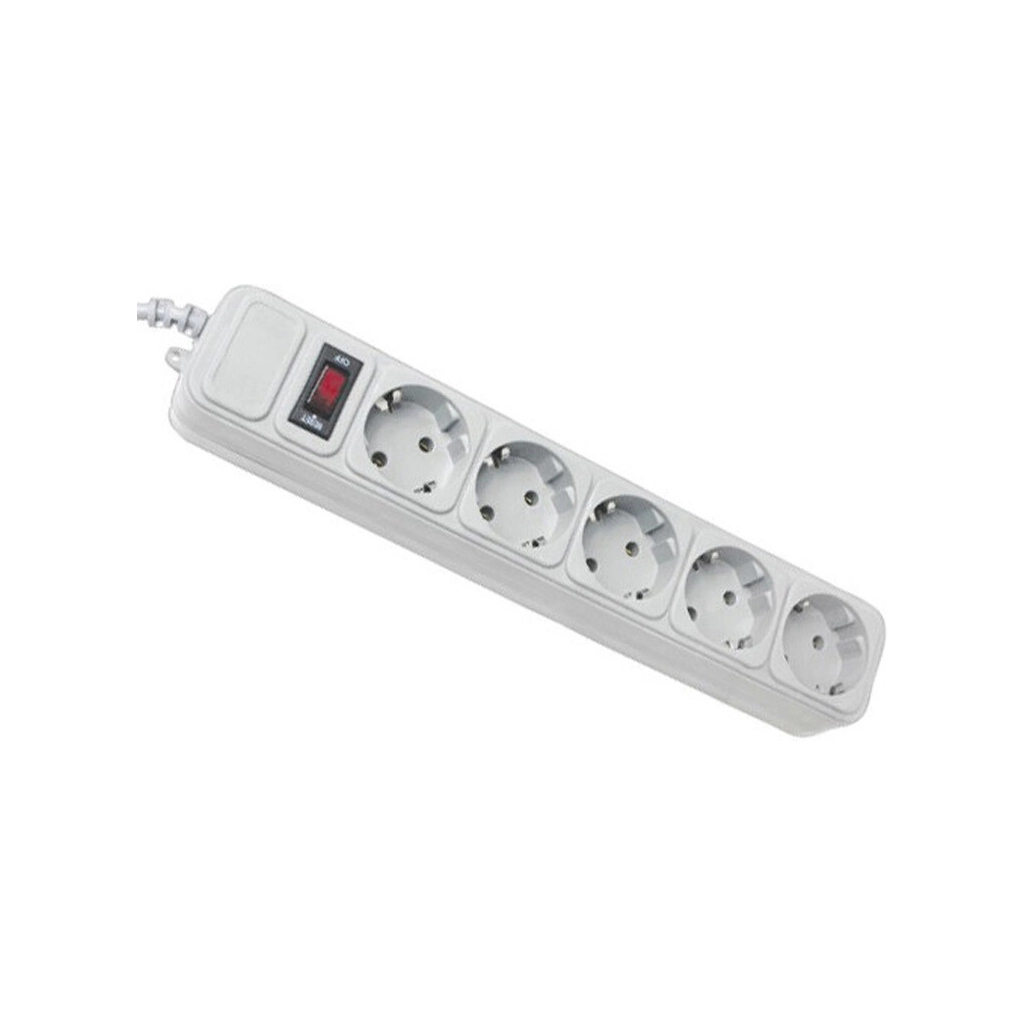 Мережевий фільтр живлення Maxxter SPM5-G-15G grey, 4.5 м кабель, 5 розеток (SPM5-G-15G) - зображення 6