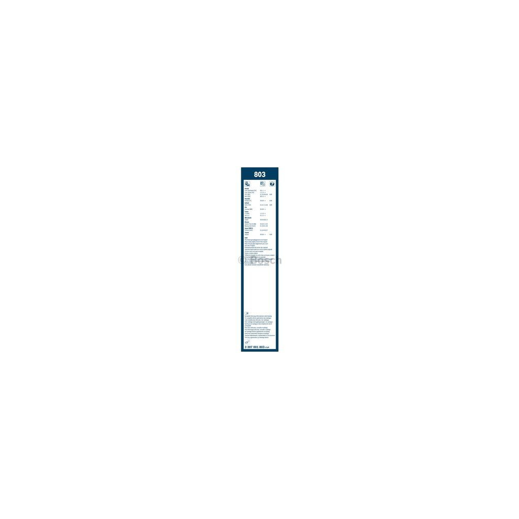 Щітка склоочисника Bosch 3 397 001 803 - зображення 3