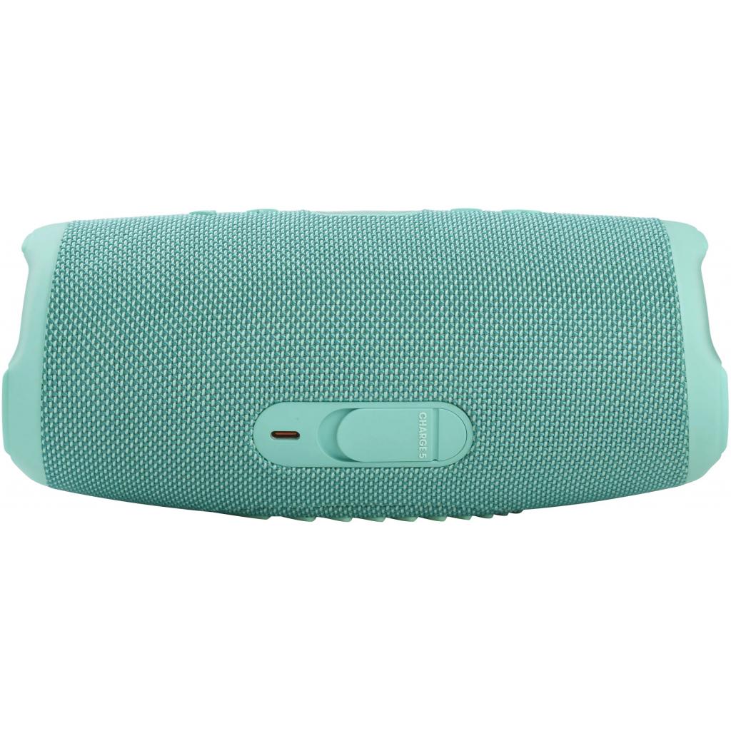 Акустична система JBL Charge 5 Teal (JBLCHARGE5TEAL) - зображення 3