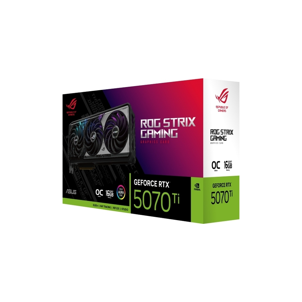Відеокарта ASUS GeForce RTX5070 Ti 16GB ROG STRIX OC GAMING (ROG-STRIX-RTX5070TI-O16G-GAMING) - зображення 12