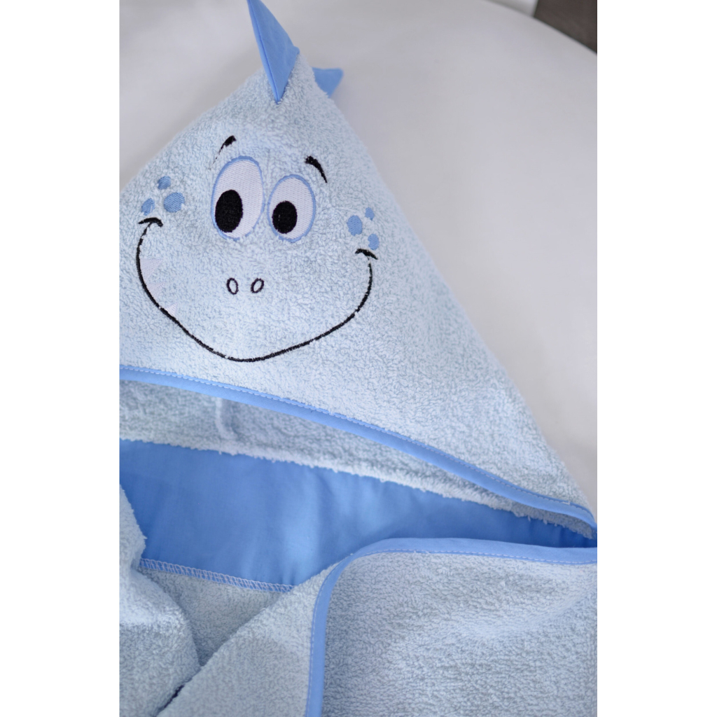 Пелюшки для малюків Верес Пелюшка для купання Baby Veres "Dino blue" 80*120 (190.01-1) - зображення 3