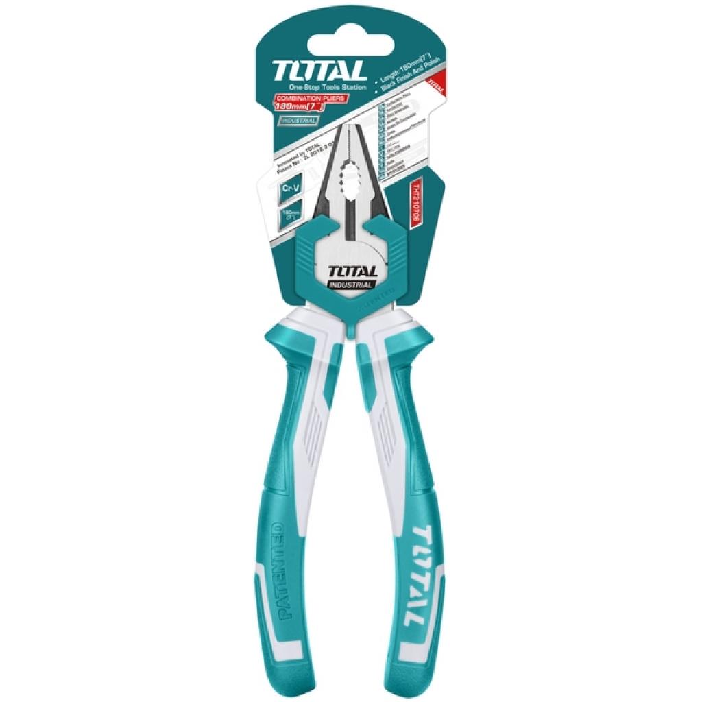 Плоскогубці Total L=180мм. (THT210706) - зображення 2