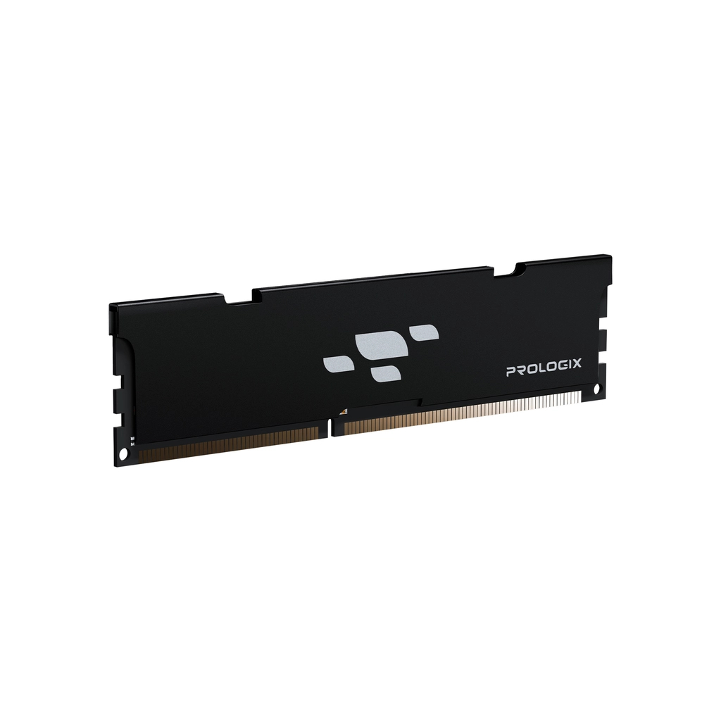 Модуль пам'яті для комп'ютера DDR4 16GB 3200 MHz Black Prologix (PRO16GB3200B4) - зображення 2
