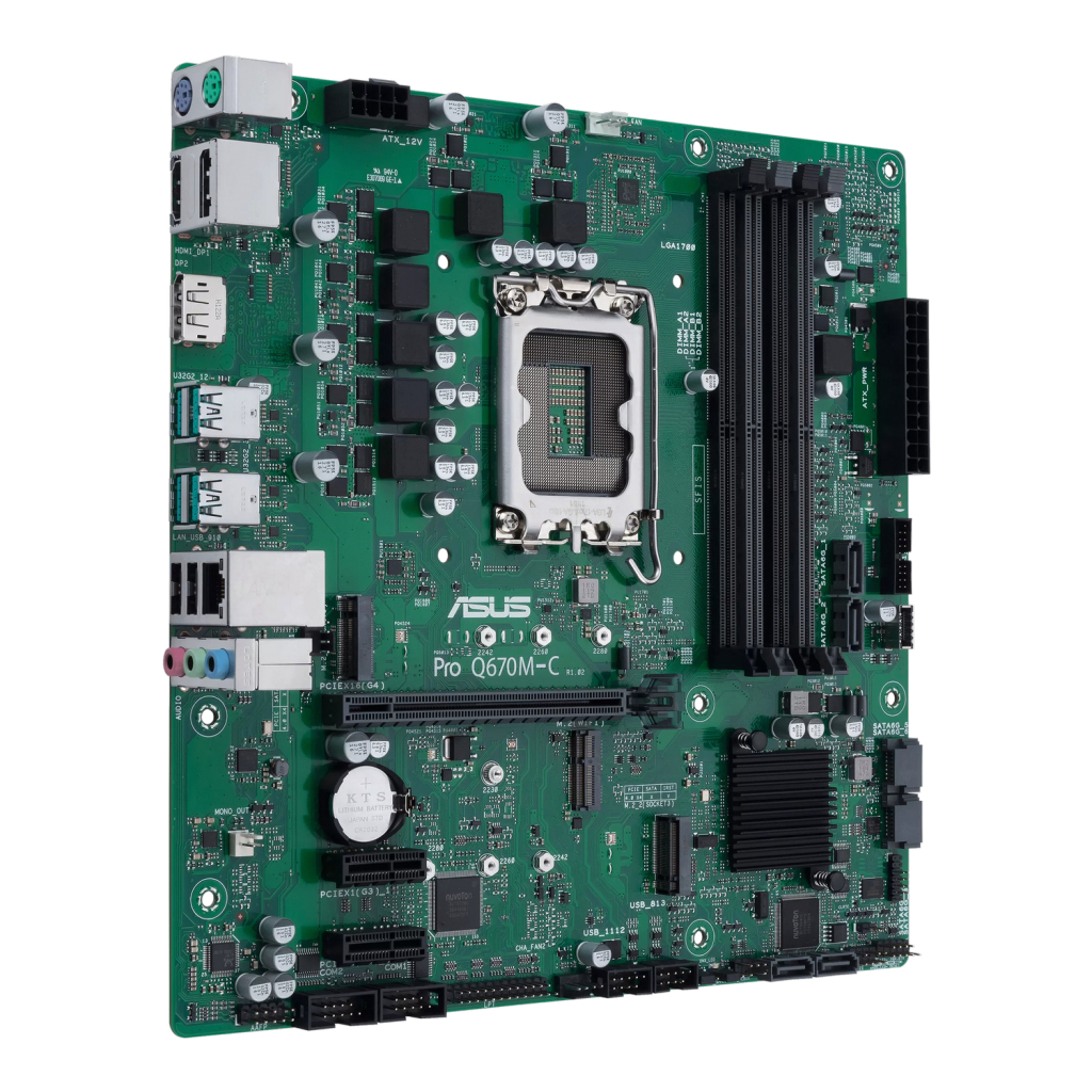 Материнська плата ASUS PRO Q670M-C-CSM - зображення 3