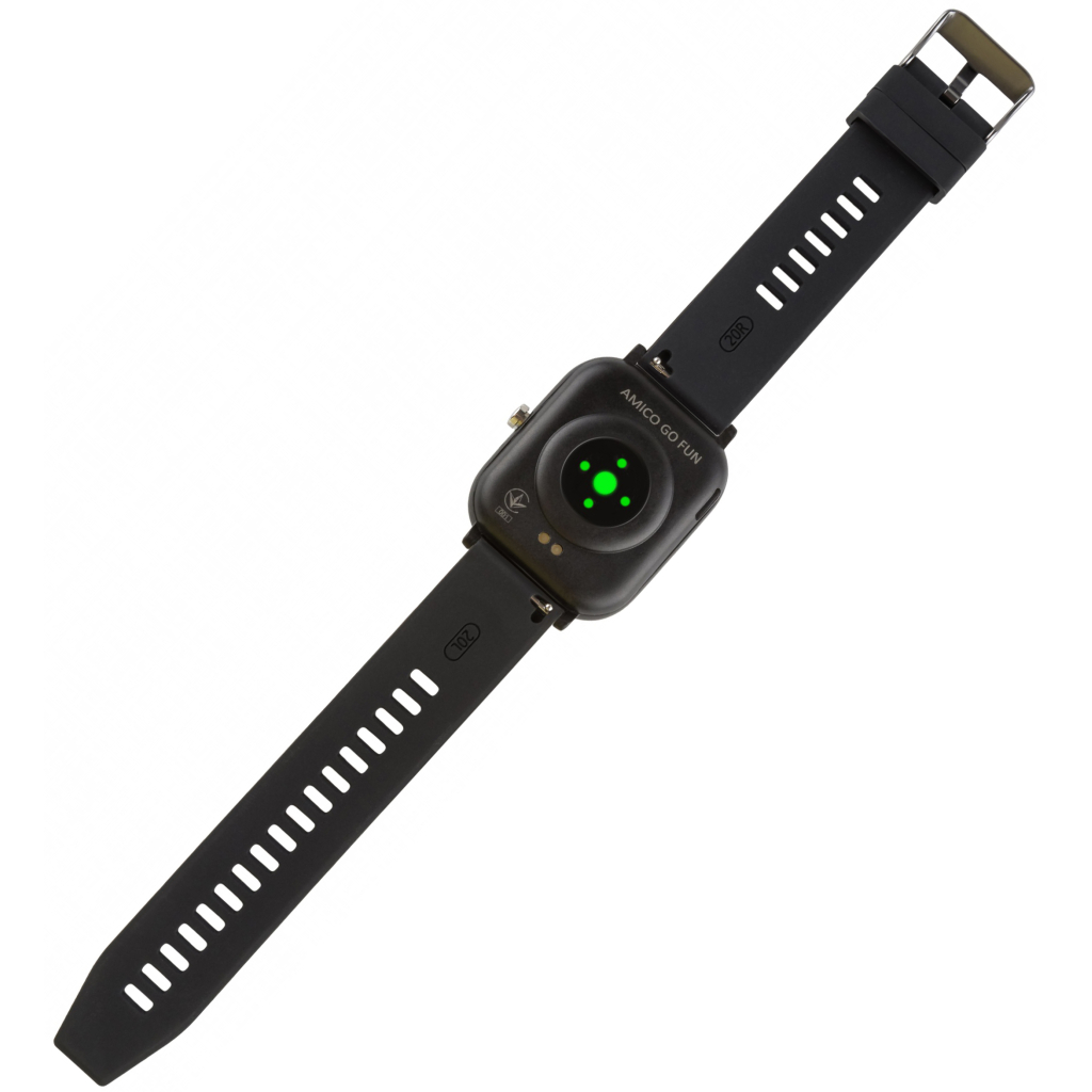 Смарт-годинник Amico GO FUN Pulseoximeter and Tonometer black (850472) - зображення 2