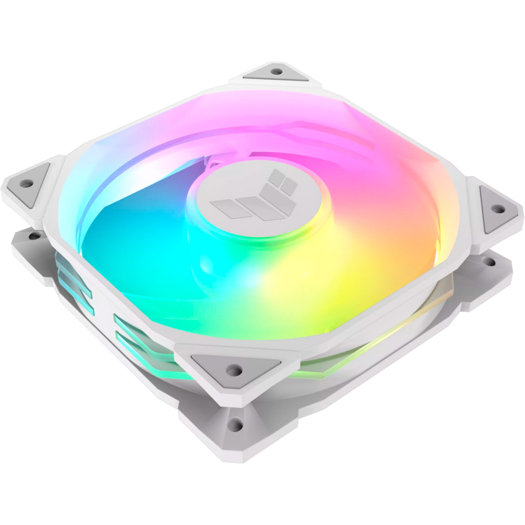 Кулер до корпусу ASUS TUF GAMING TR120 FAN ARGB REVERSE WHITE (90DA00D3-B09020) - зображення 8