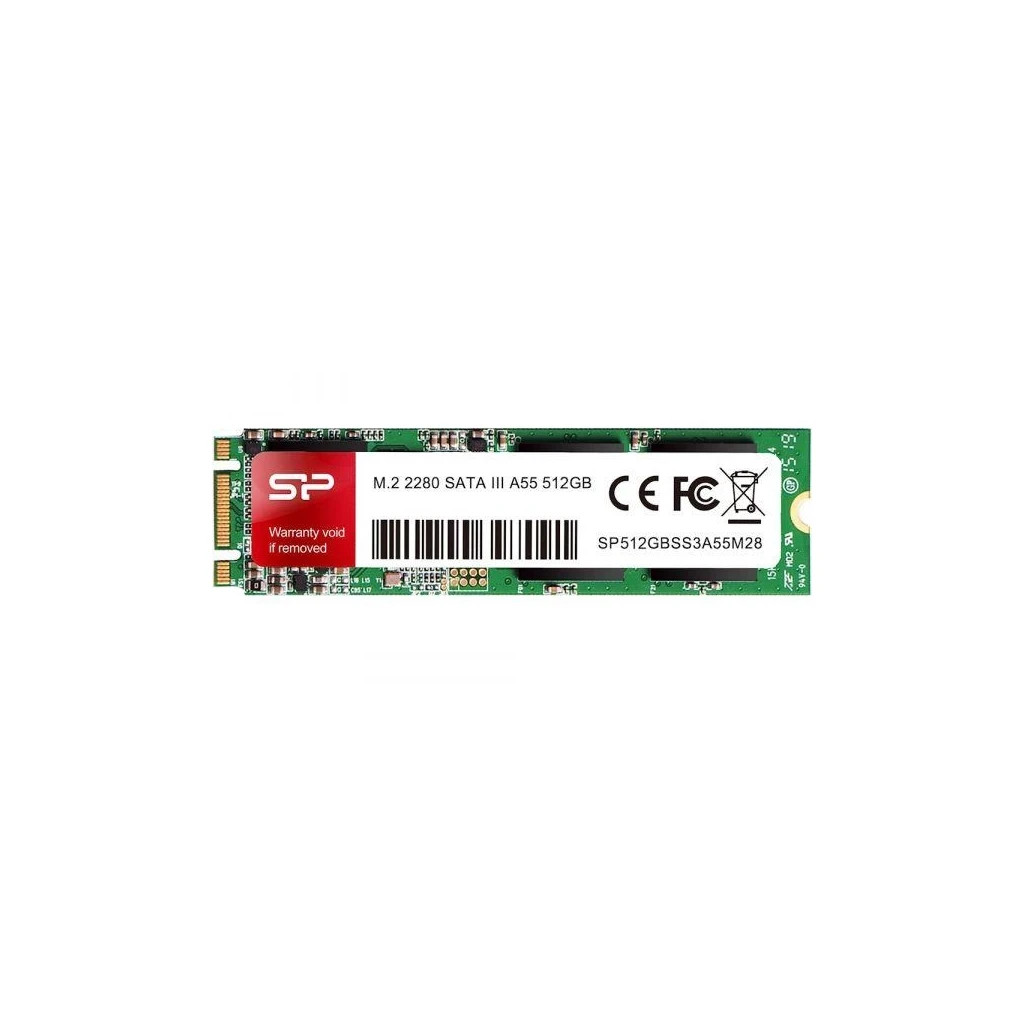 Накопичувач SSD M.2 2280 512GB Silicon Power (SP512GBSS3A55M28) - зображення 1