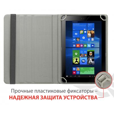 Чохол до планшета AirOn Universal case Premium 9-10" grey (4821784622095) - зображення 7