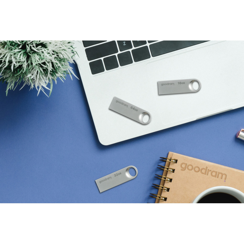USB флеш накопичувач Goodram 32GB UNO3 Steel USB 3.2 (UNO3-0320S0R11) - зображення 5