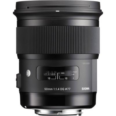 Об'єктив Sigma AF 50mm f/1,4 EX DG HSM Art Nikon (311955) - зображення 2