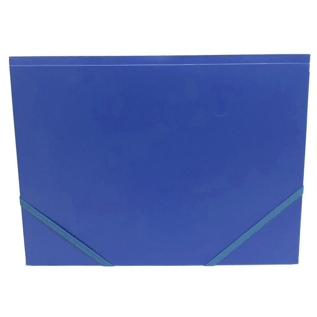Папка на резинках H-Tone А4, синя (FOLD-HT-JJ40941-BL) - зображення 2