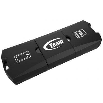 USB флеш накопичувач Team 64GB M141 Black USB 2.0 (TUSDX64GUHS36) - зображення 2