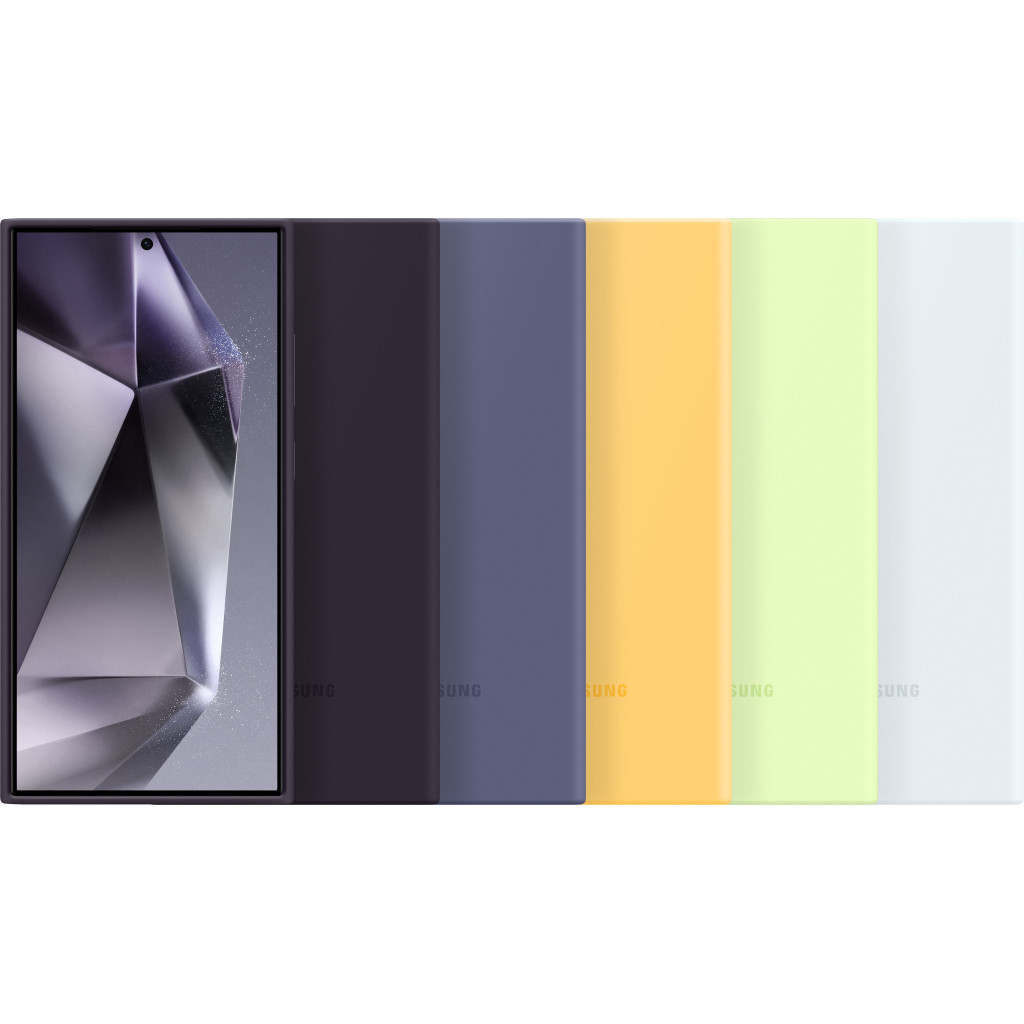 Чохол до мобільного телефона Samsung Galaxy S24 Ultra (S928) Silicone Case Lime (EF-PS928TGEGWW) - зображення 6