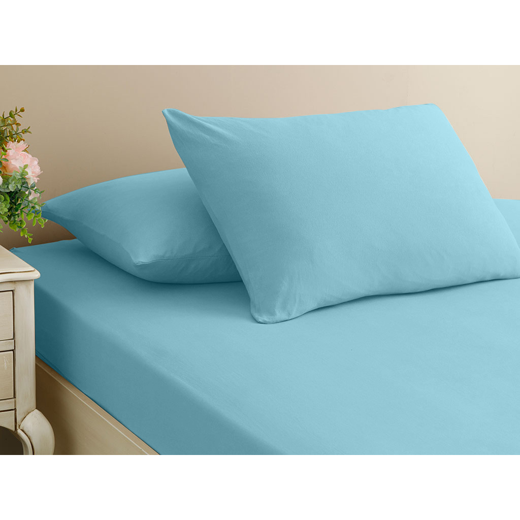 Простирадло MirSon Махровий набір 19-810 Minash на гумці 100х200+25 + наволочка 50х70 (2200002937184) - зображення 3