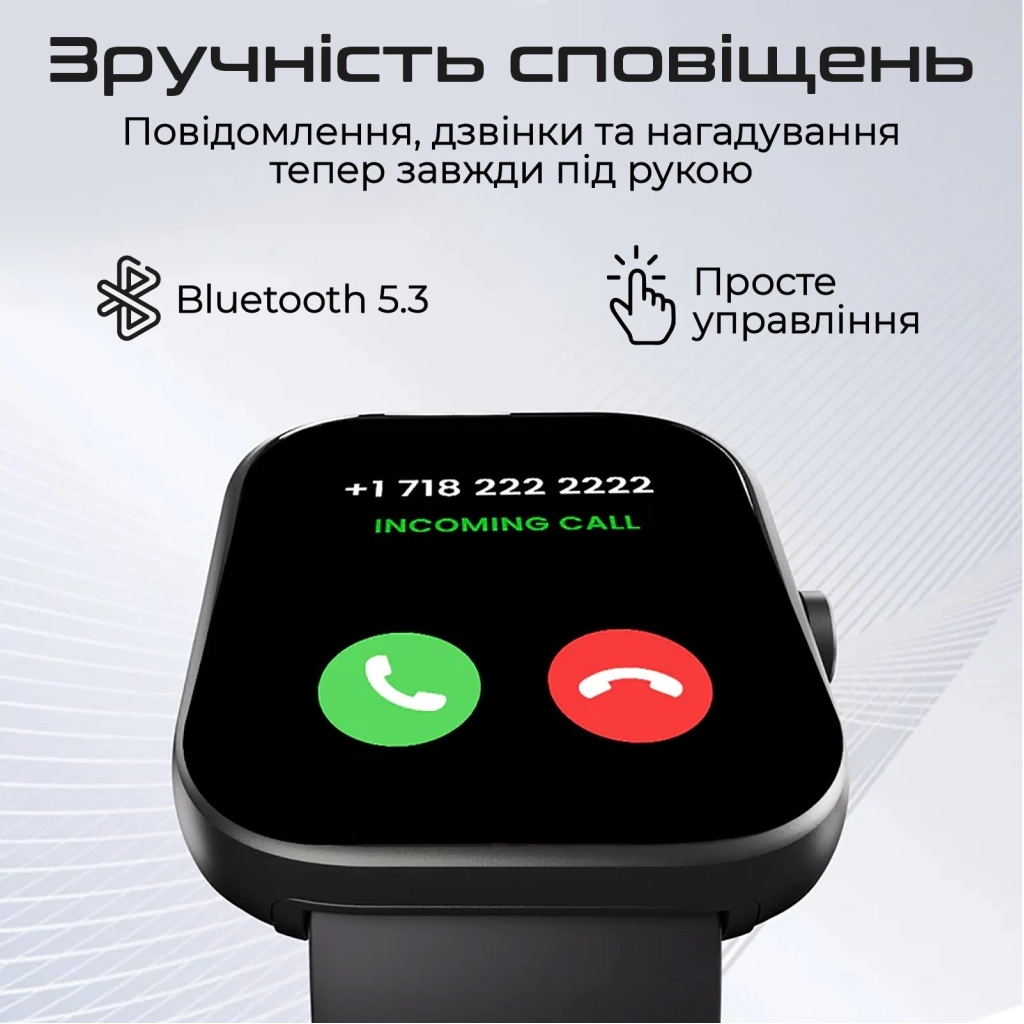 Смарт-годинник HiFuture lume silver grey (lume.silvergrey) - зображення 3