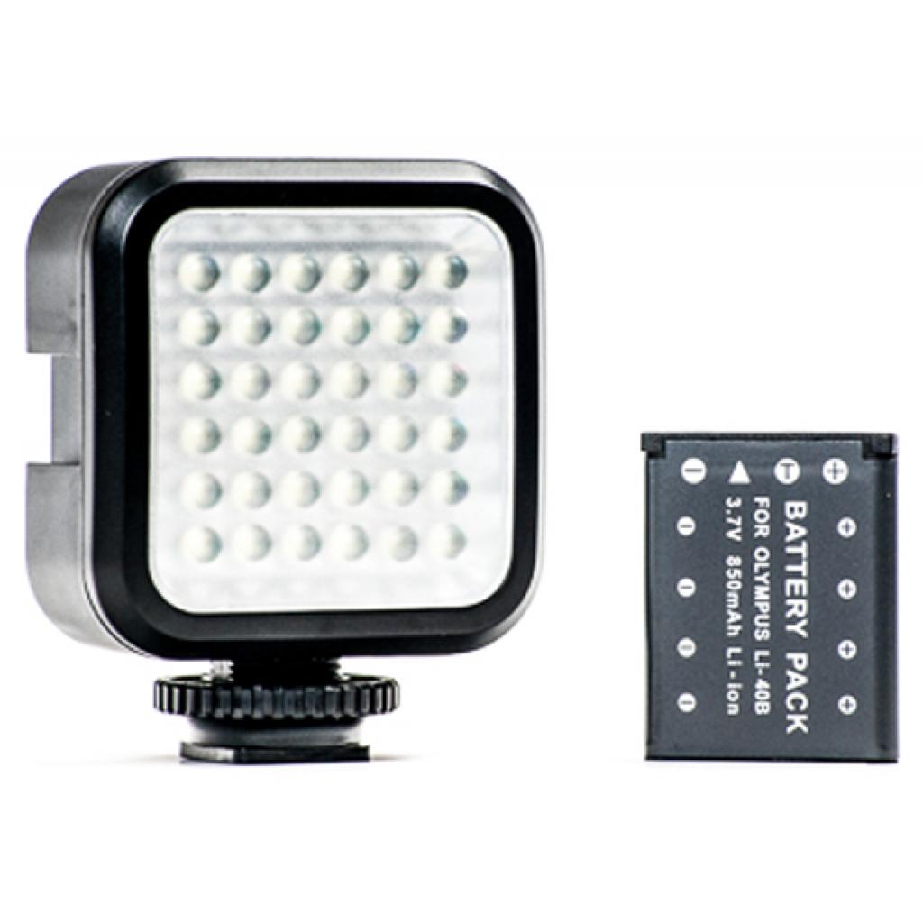 Накамерне світло PowerPlant cam light LED 5006 (LED-VL009) - зображення 2