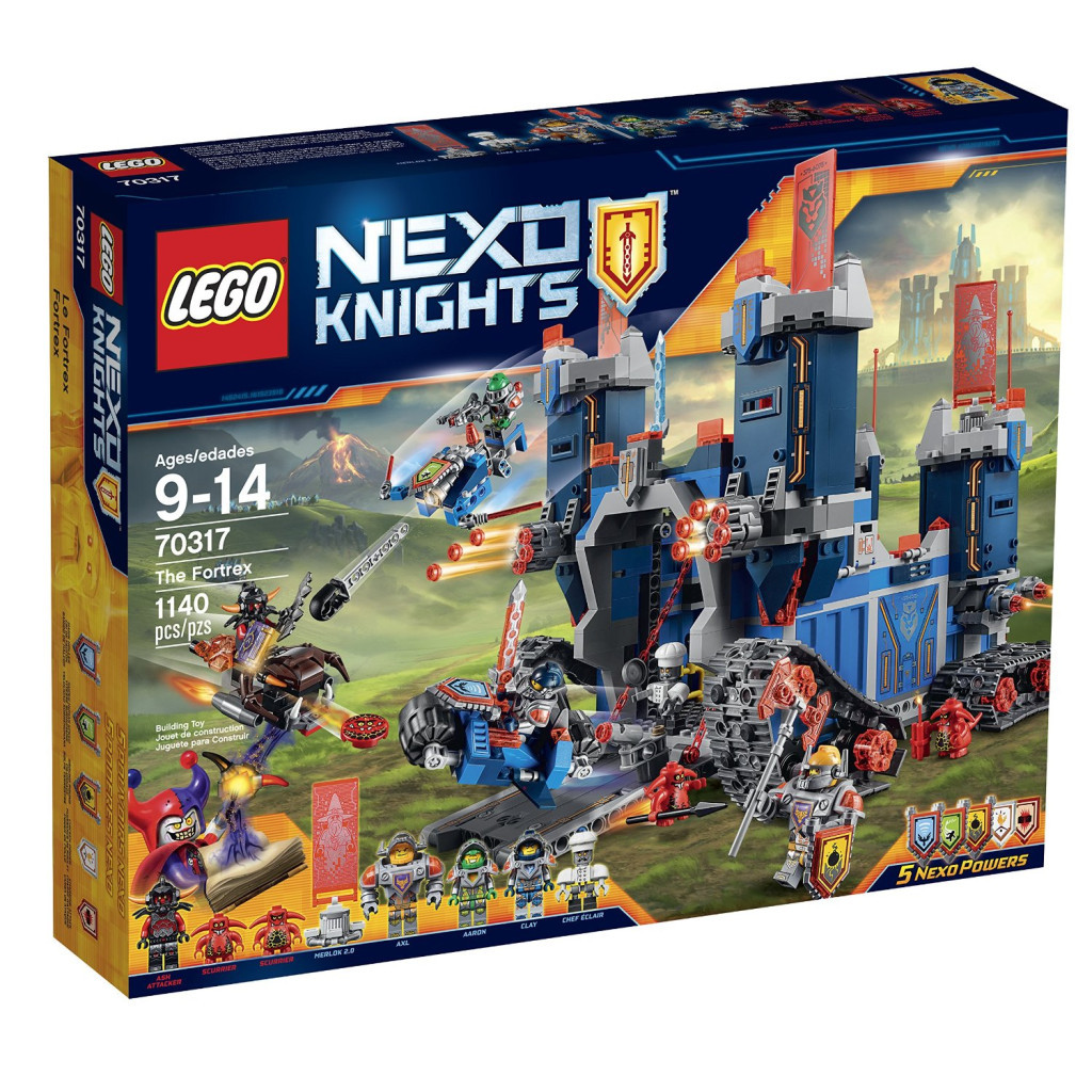 Конструктор LEGO Nexo Knights Фортрекс - мобільна фортеця (70317) - зображення 1