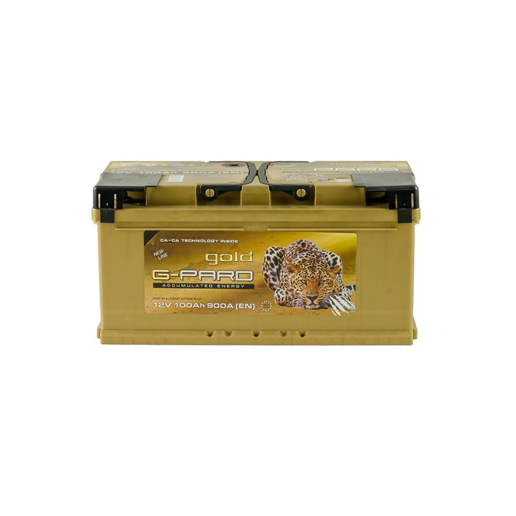 Акумулятор автомобільний G-Pard 100 Аh/12V Gold Euro (TRC100-G00) - зображення 1