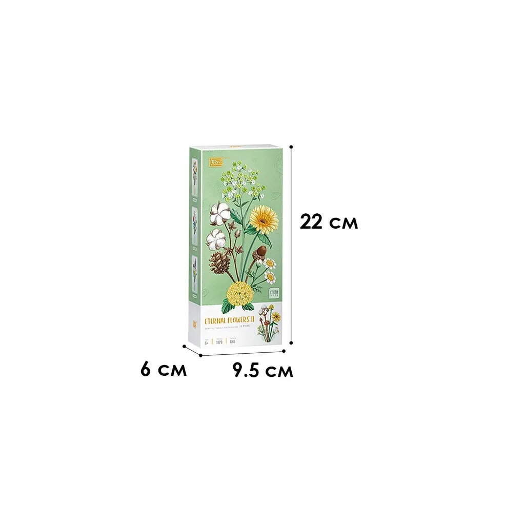 Конструктор LOZ mini Букет квітів 4 (1670) - зображення 2