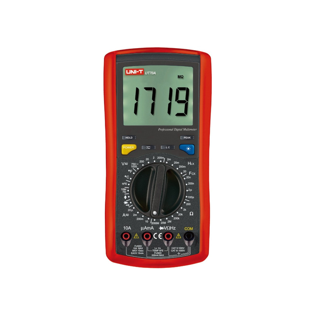 Цифровий мультиметр UNI-T UT70A - изображение 1