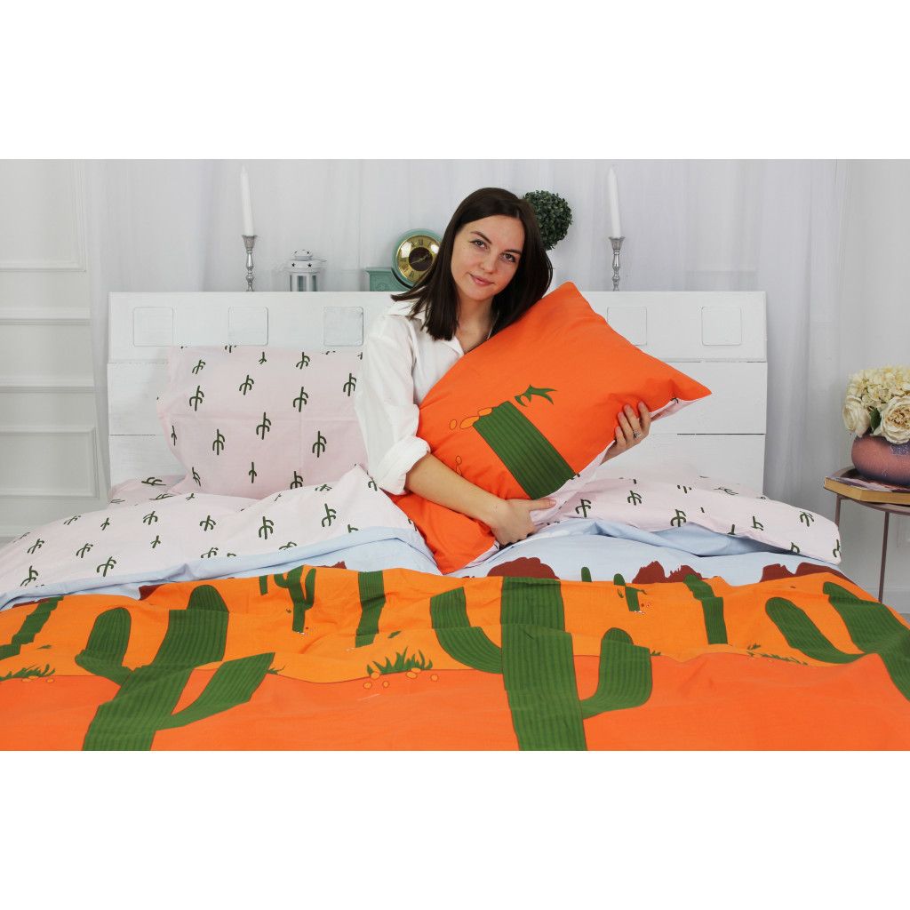 Постільна білизна MirSon Бязь Ranforce Elite 17-0145 Nani 2х143х210 (2200004681474) - изображение 2