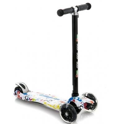 Самокат BabyHit Enjoy Graffiti White (30156) - зображення 1