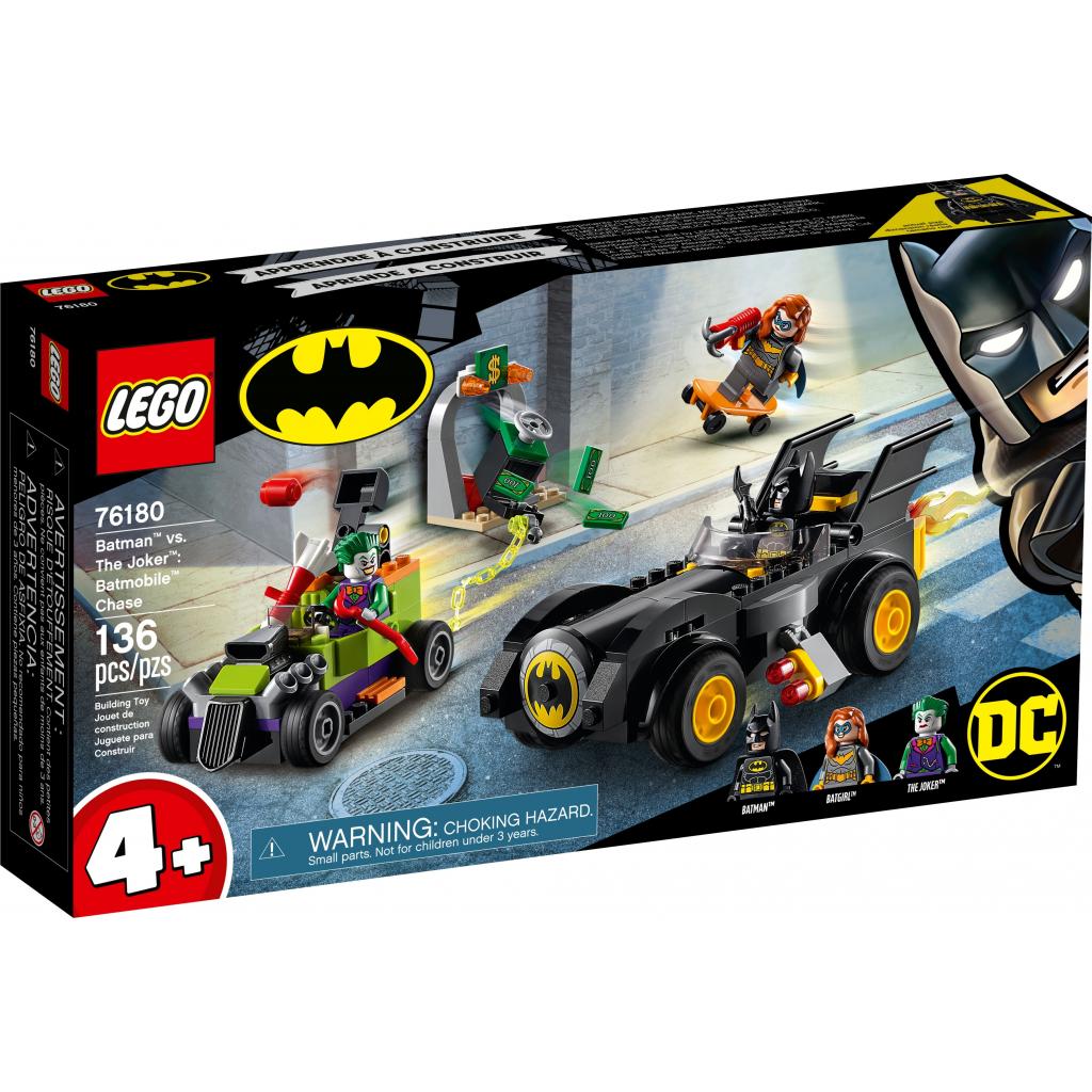 Конструктор LEGO Batman Бетмен проти Джокера: погоня на бетмобілі (76180) (396729) - зображення 1