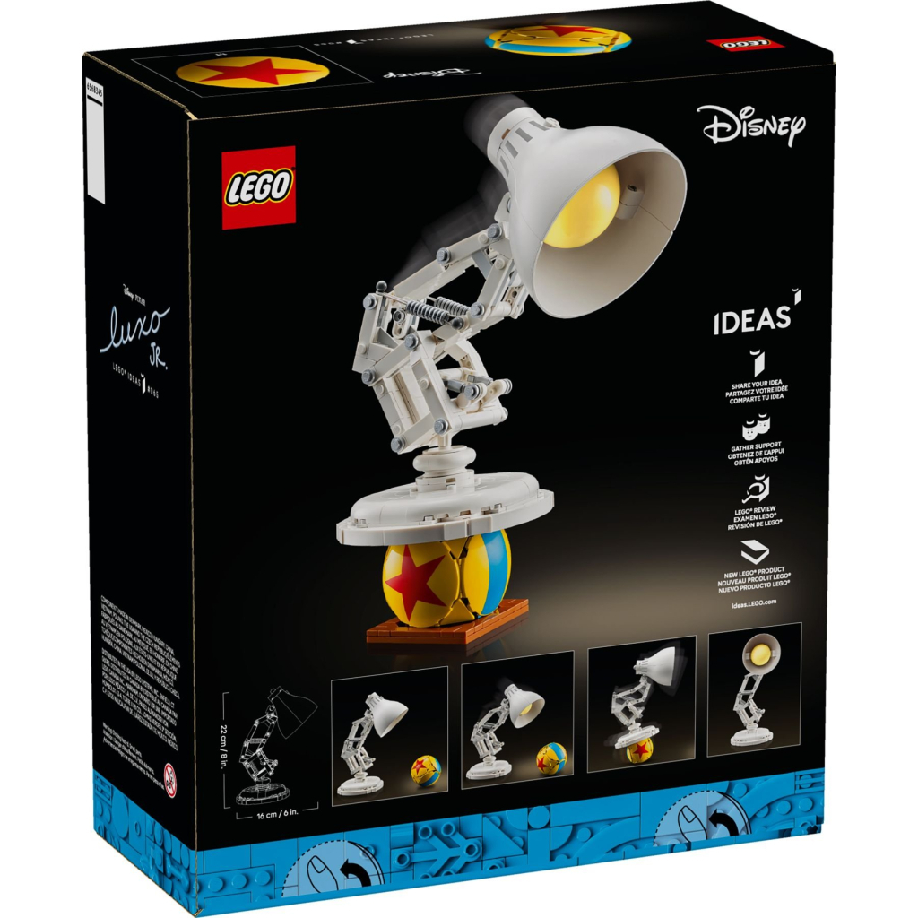 Конструктор LEGO Ideas Disney Pixar Luxo Jr. (21357) - зображення 8