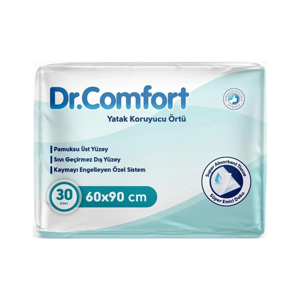 Пелюшки для малюків Dr.Comfort 90х60 см 30 шт (8680131202058) - зображення 1