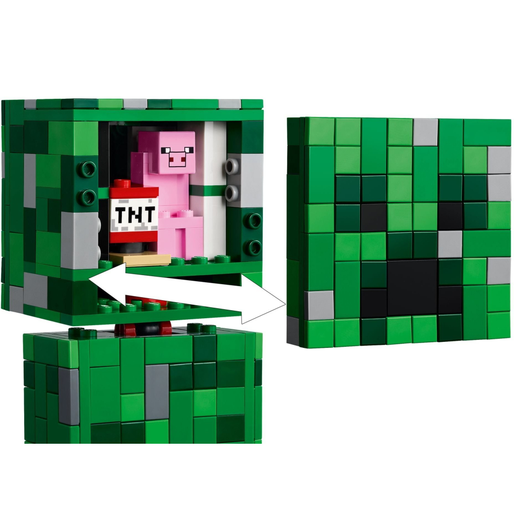 Конструктор LEGO Minecraft Кріпер (21276) - зображення 5