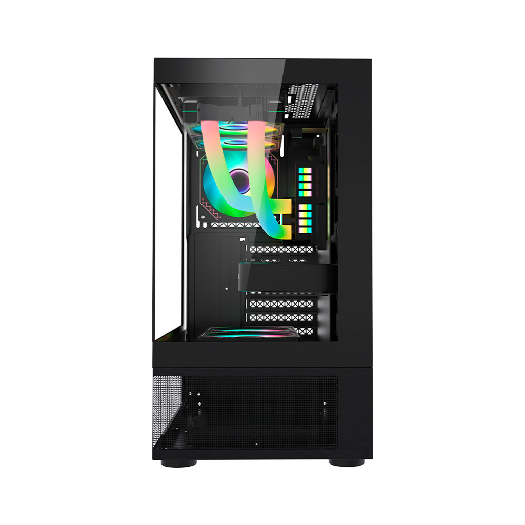 Корпус 1stPlayer Mi7-A-2F2R-1F2-BK - зображення 3