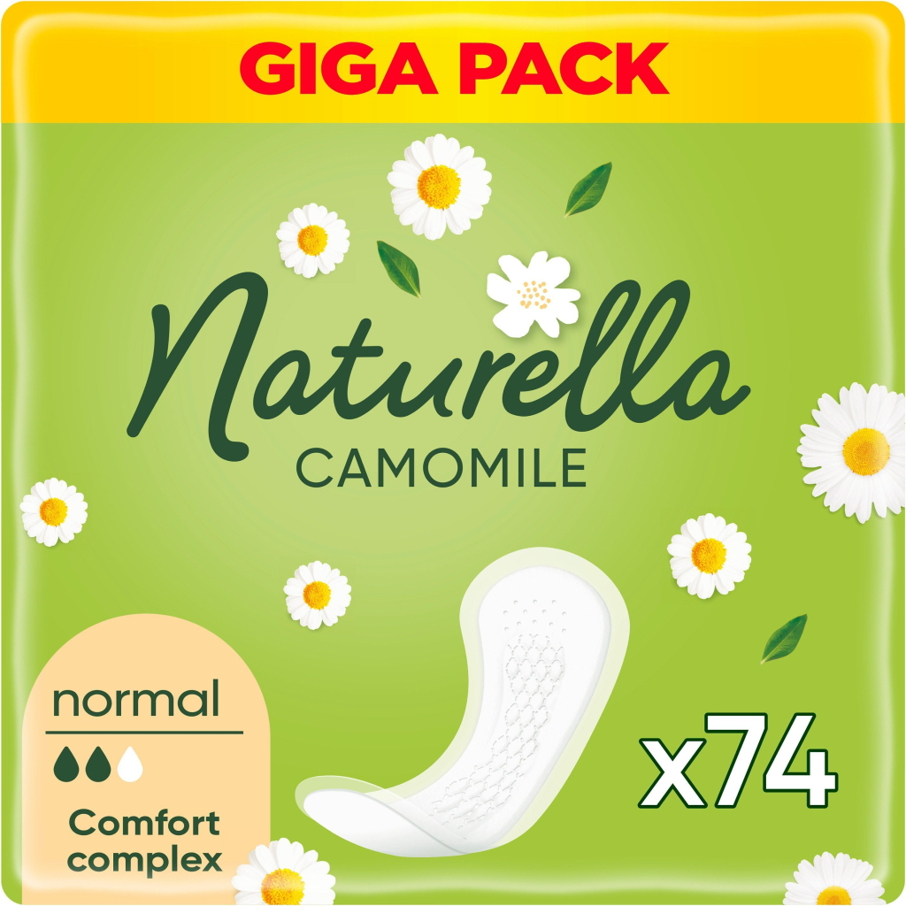 Щоденні прокладки Naturella Camomile Normal 74 шт. (8006540100806) - зображення 1