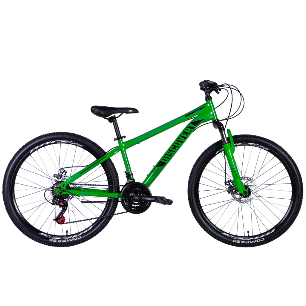 Велосипед Discovery 26" Rider AM DD рама-13" St зелений 2024 (OPS-DIS-26-599) - зображення 1