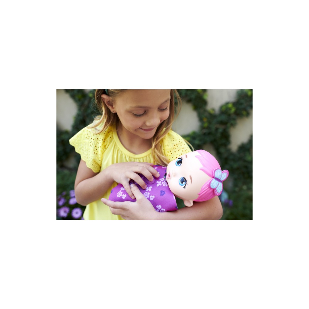 Пупс My Garden Baby Рожеві крильця з пляшечкою (GYP10) - зображення 6
