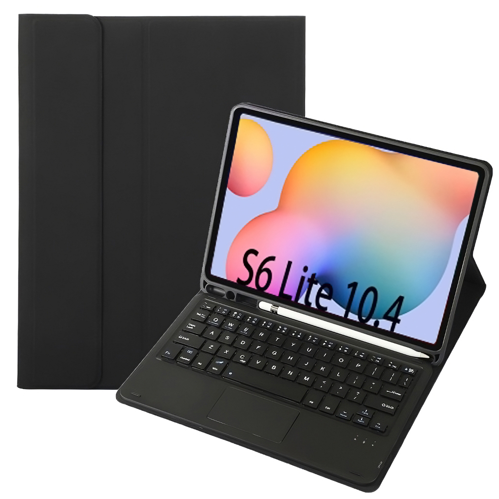 Чохол до планшета BeCover Keyboard+TouchPad Samsung Tab S6 Lite 10.4 P610/P613/P615/P619 Black (712361) - зображення 1