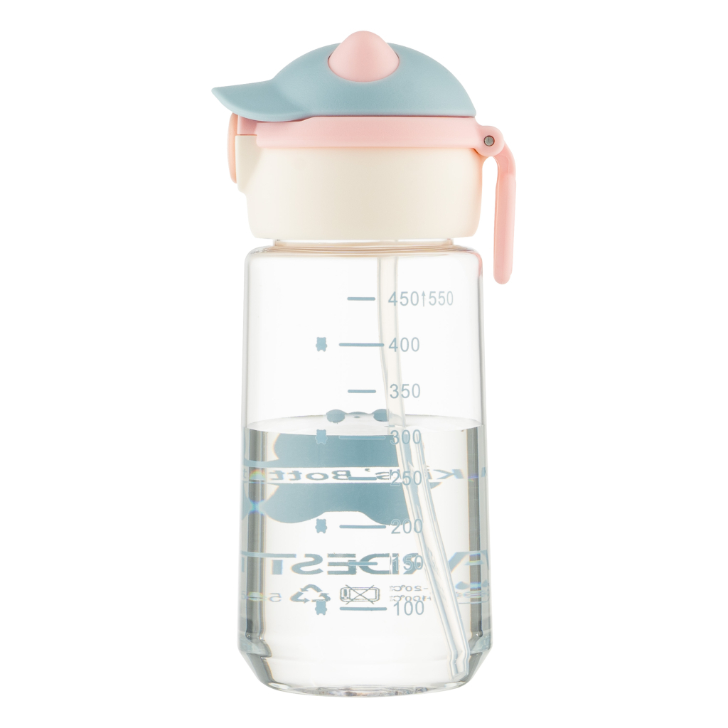 Пляшка для води Ardesto Bear 550мл рожевий (AR2255BB) - зображення 2