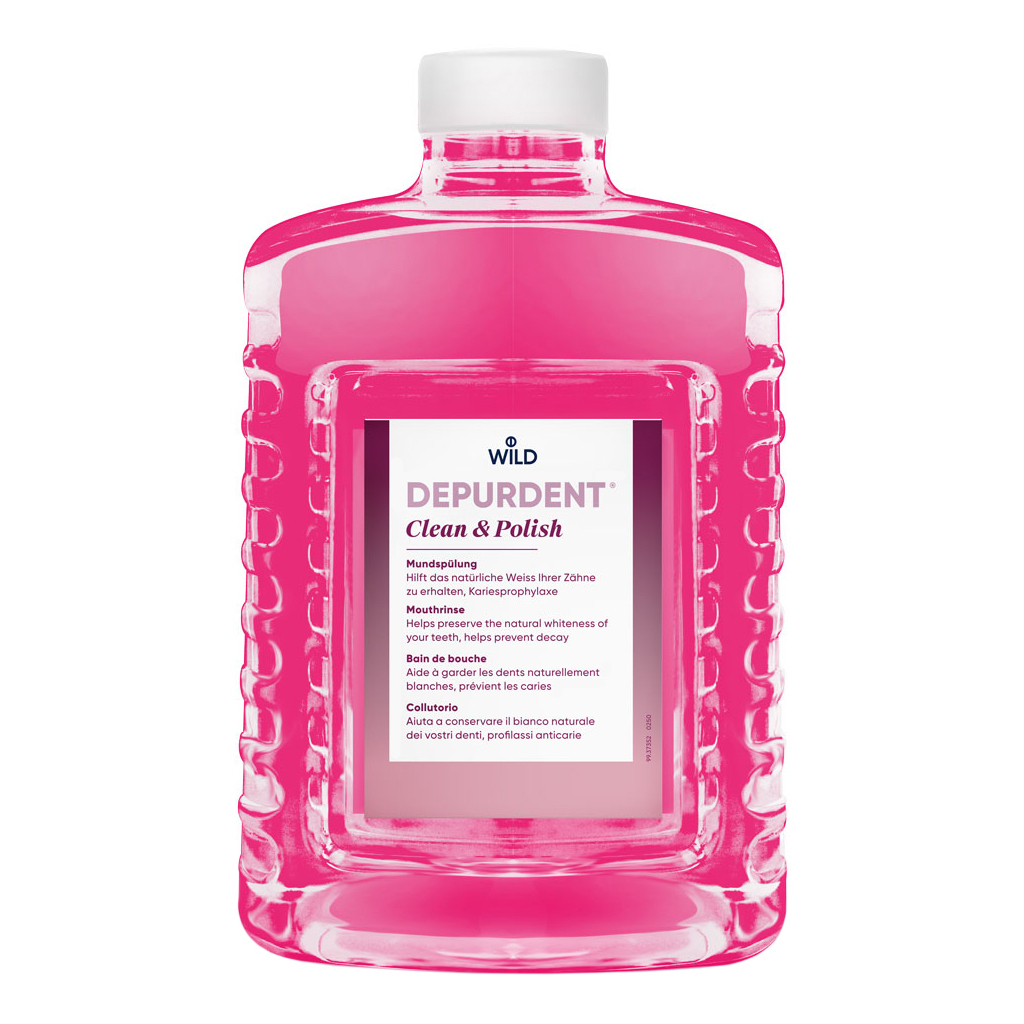 Ополіскувач для порожнини рота Dr. Wild Depurdent Очищення і полірування 1.5 л (10.3489) - зображення 1